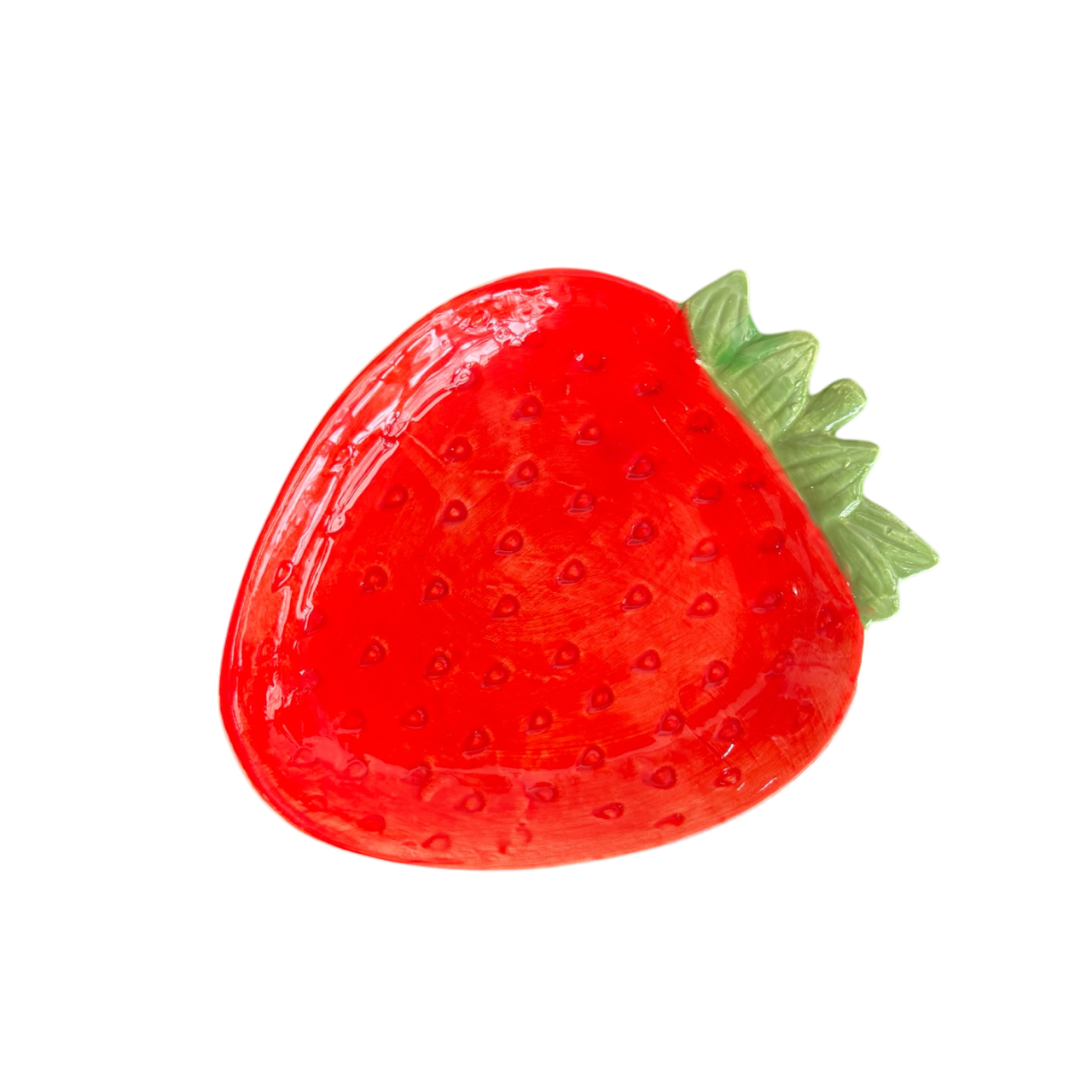 Small Strawberry Plate