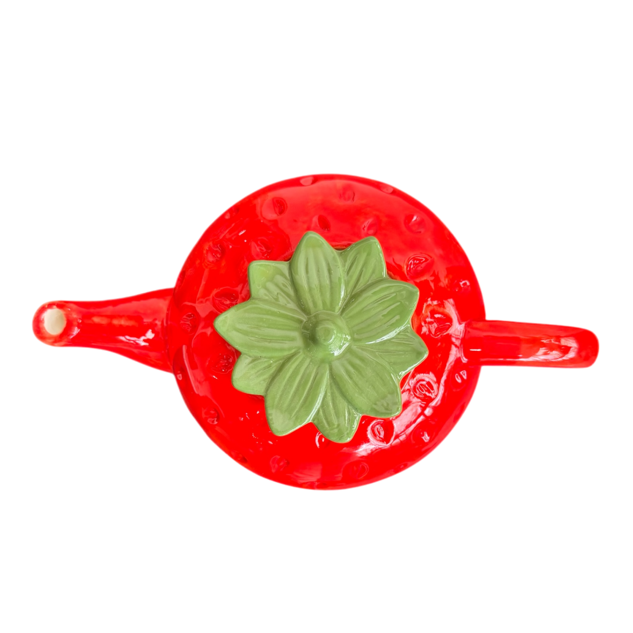 Strawberry Red Tea Pot