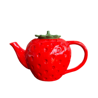 Strawberry Red Tea Pot