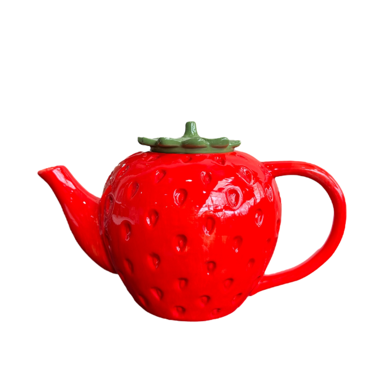 Strawberry Red Tea Pot