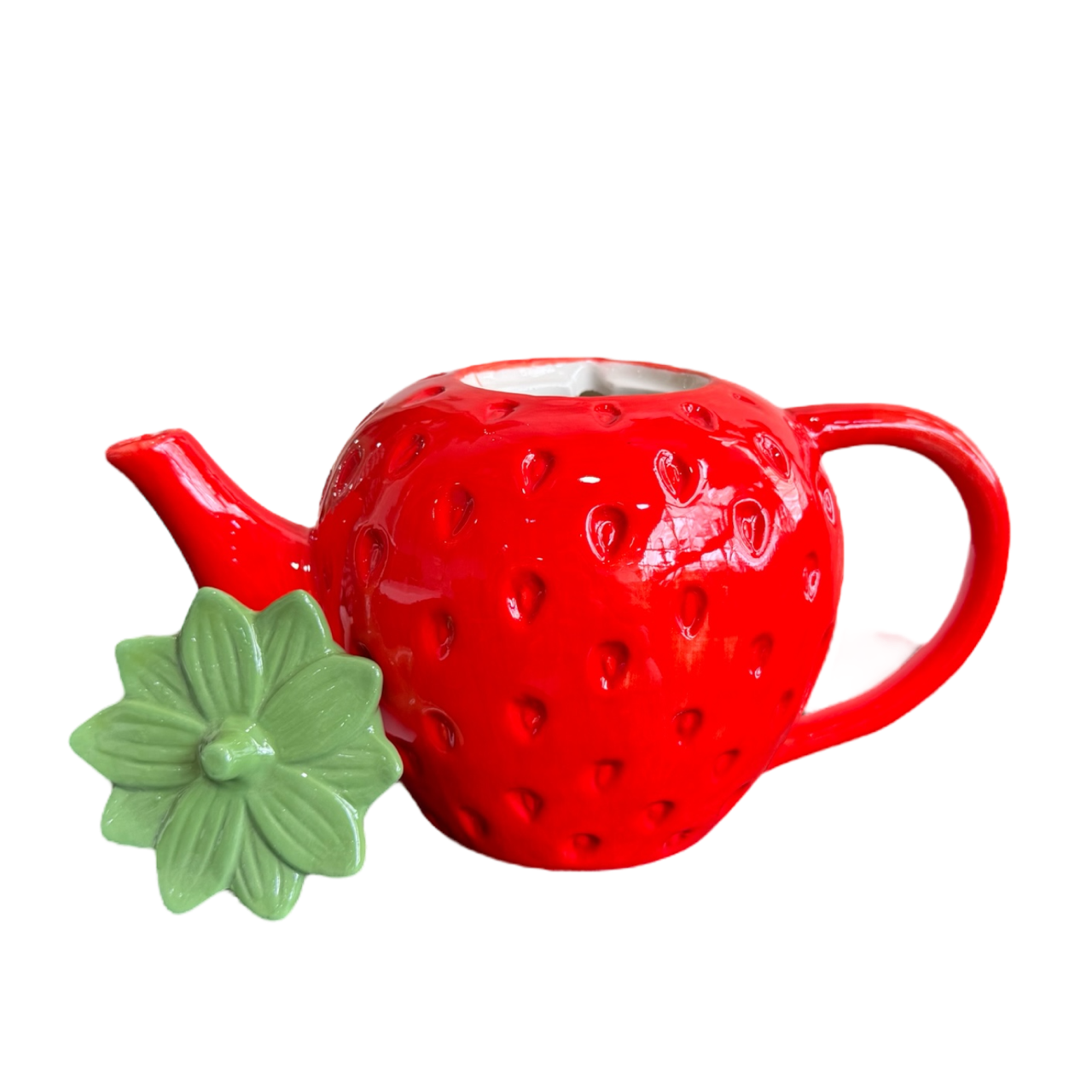 Strawberry Red Tea Pot