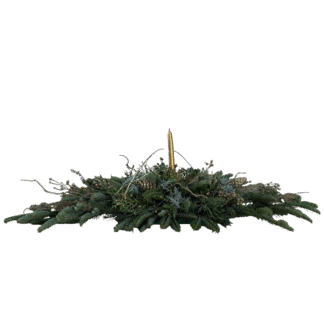 Χριστουγεννιάτικη Επιτραπέζια Σύνθεση Μακρόστενη – Μεγάλη